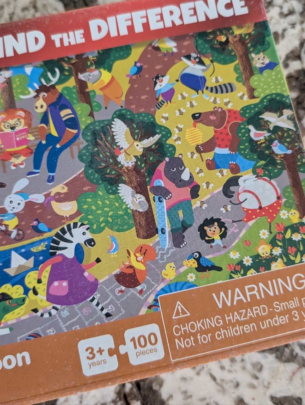 🧩3 for $25 - Quokka Kids Puzzle Animal Afternoon In The Park Spot 100 Pieces - Picture 5 of 6